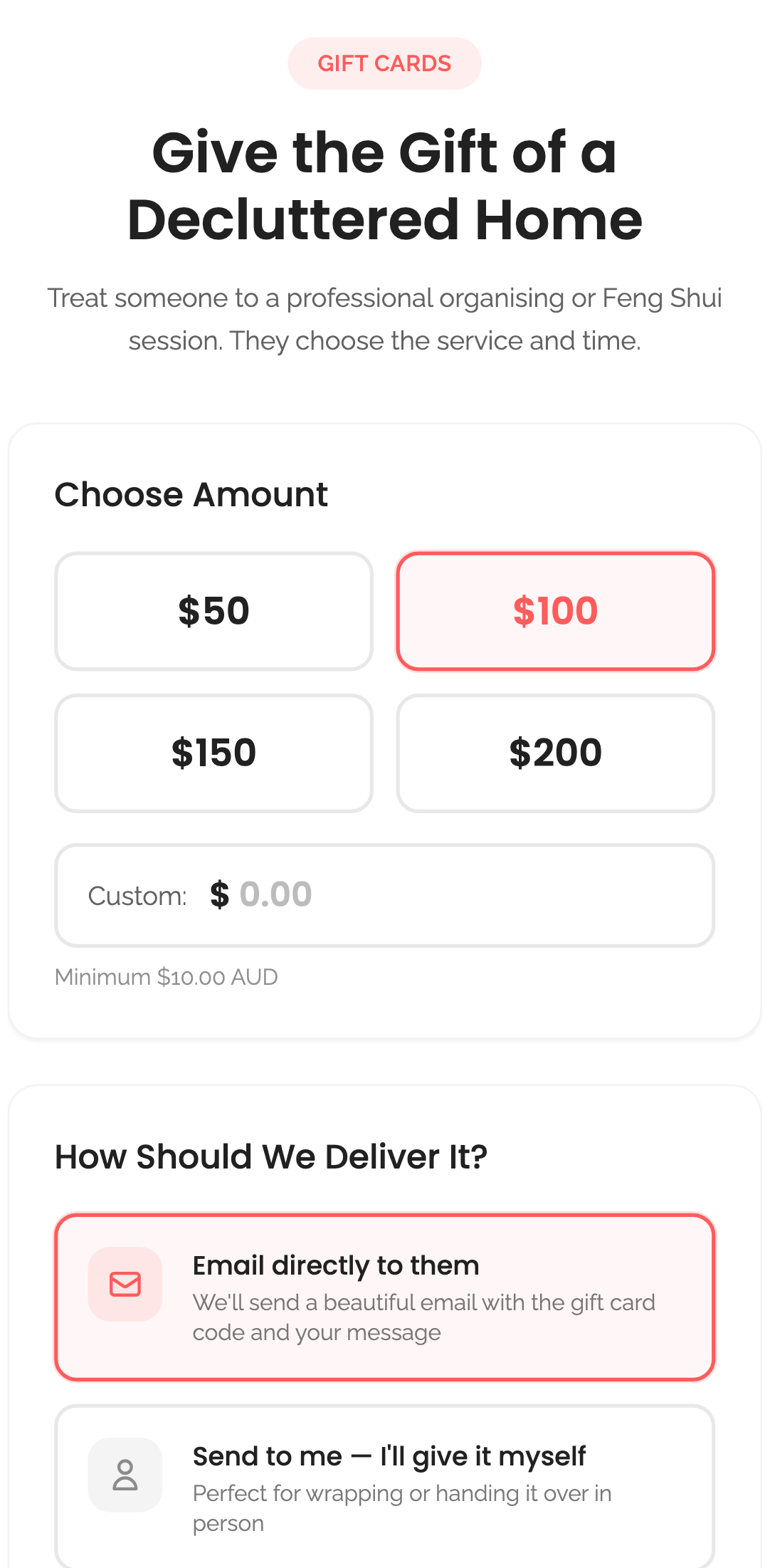 public pages — embed variants › /gift-cards/embed renders the stepper mobile