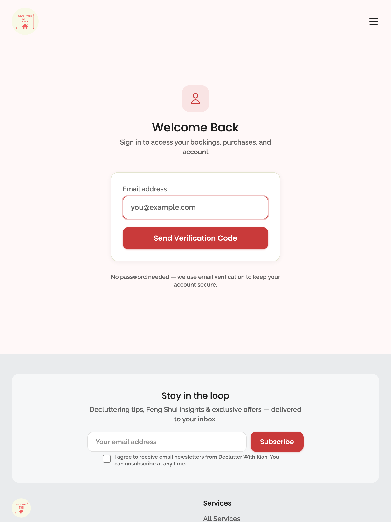 every page — English › Customer login — /account/login tablet