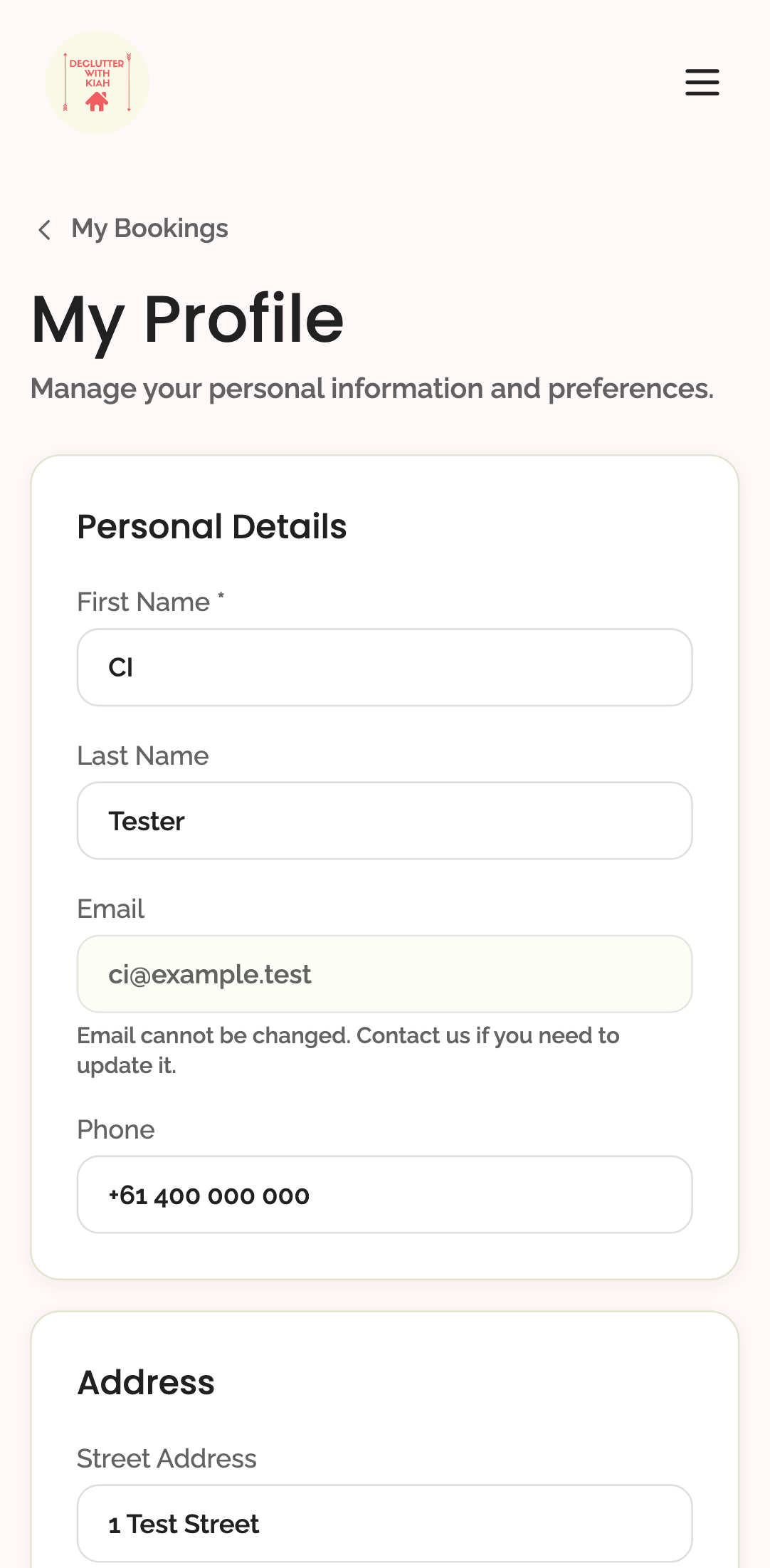 every page — English › Customer profile — /account/profile mobile