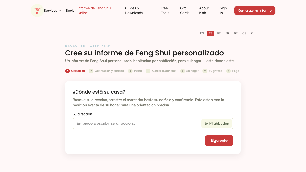 every page — translations › Home report entry (es) — /es/home-report desktop
