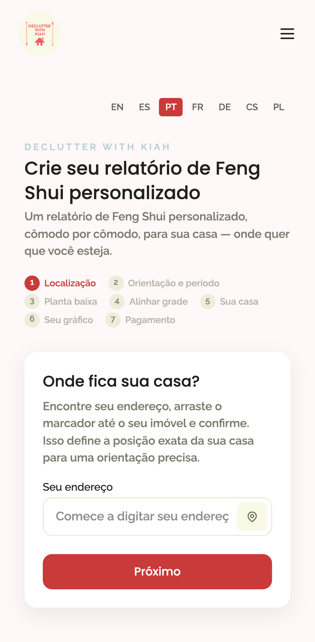every page — translations › Home report entry (pt) — /pt/home-report mobile