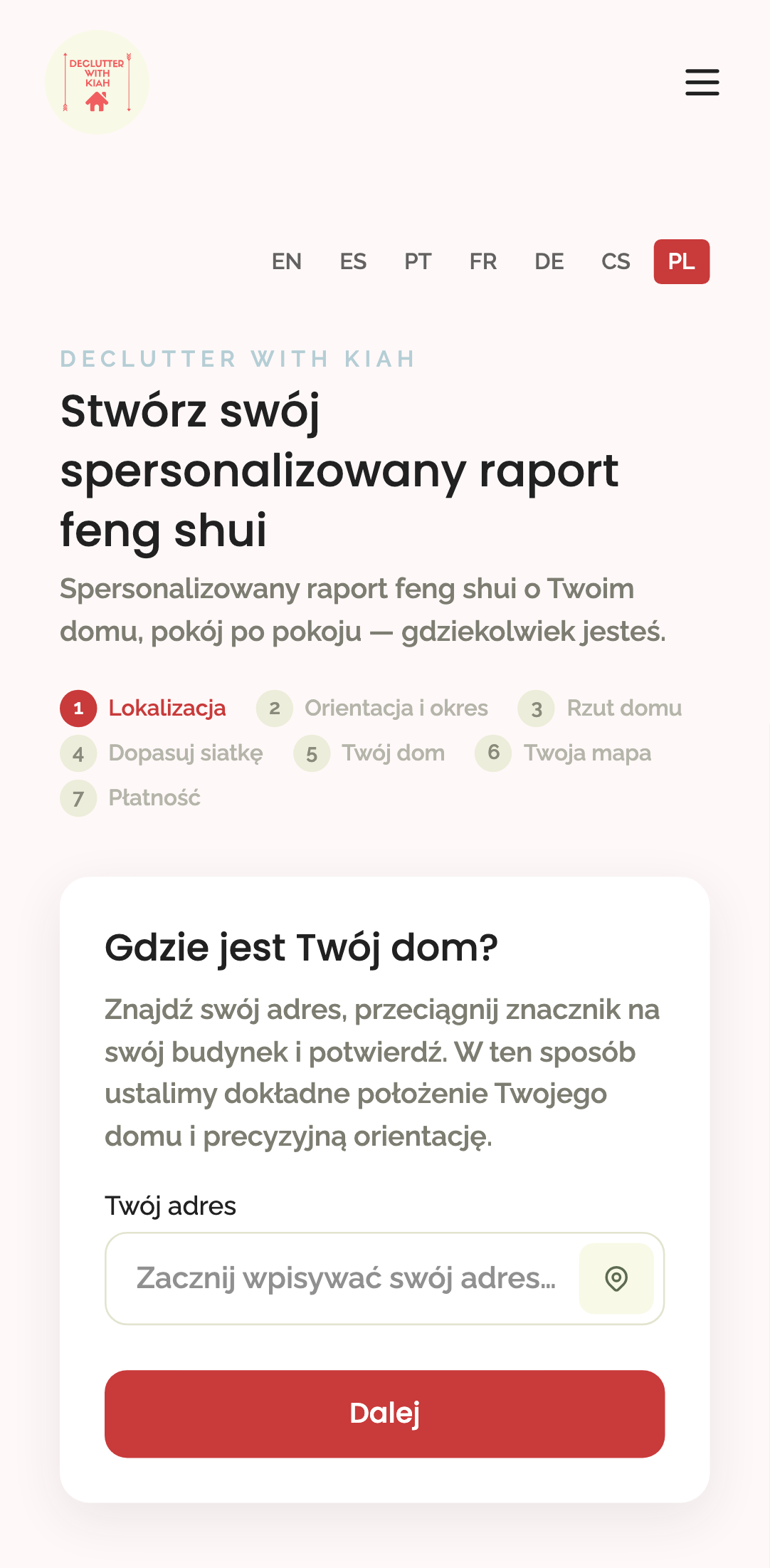 every page — translations › Home report entry (pl) — /pl/home-report mobile