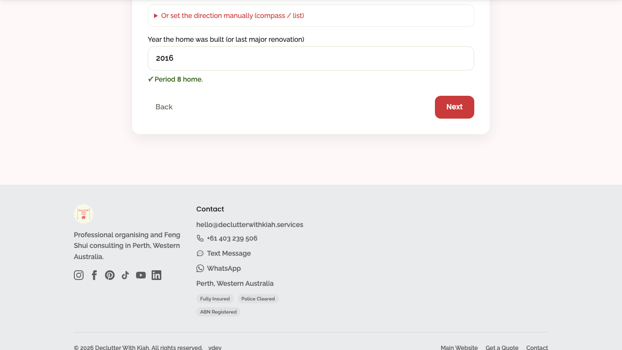 home report — wizard › a full reload resumes the journey (no lost-data error) desktop