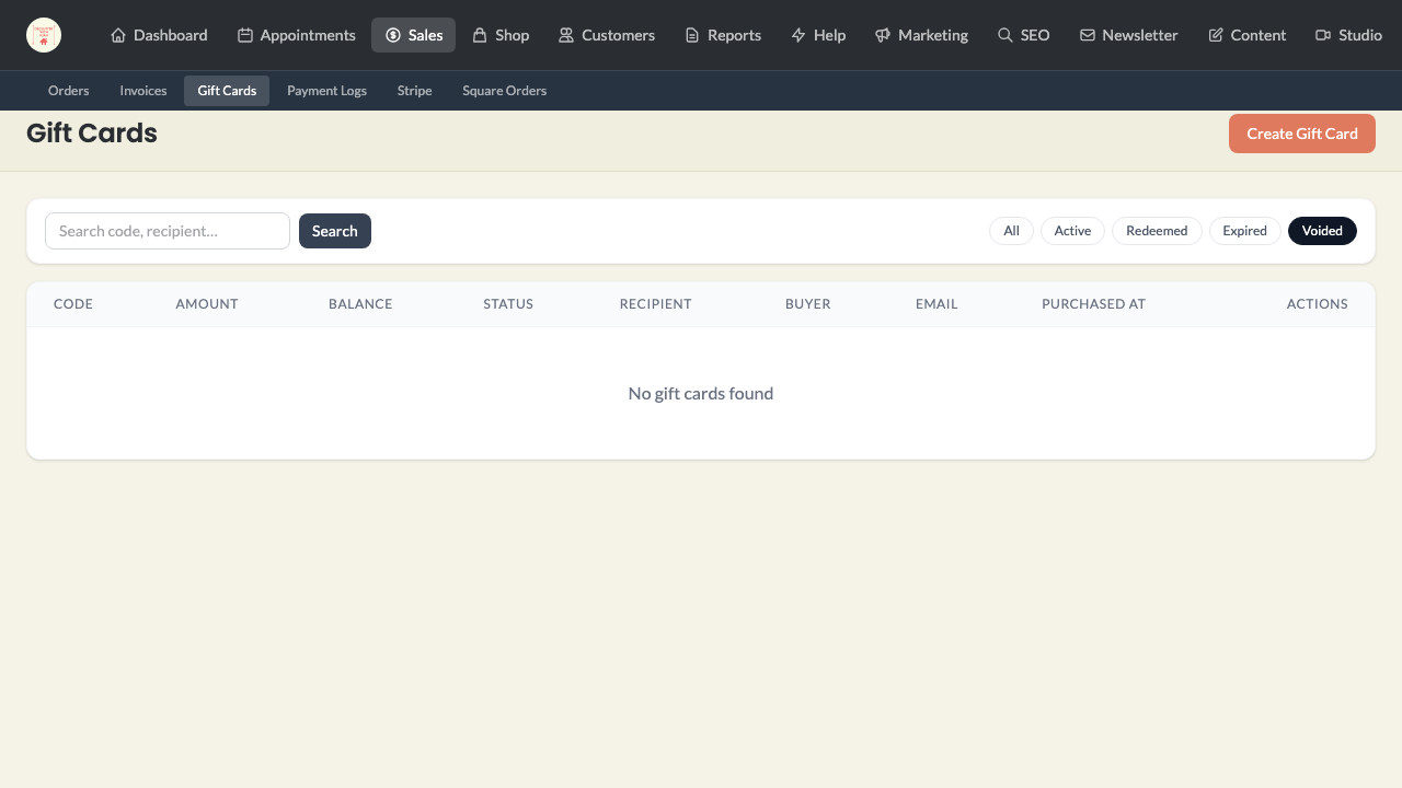 gift cards — admin management › admin index filters by status via server-side pills desktop