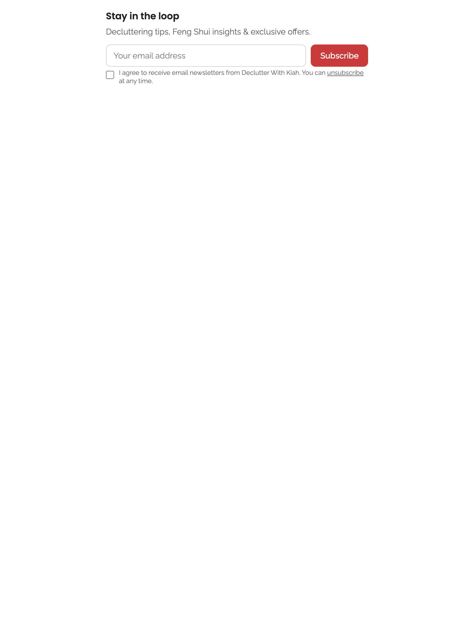 newsletter — embed subscribe form › subscribing with valid email and consent shows success tablet