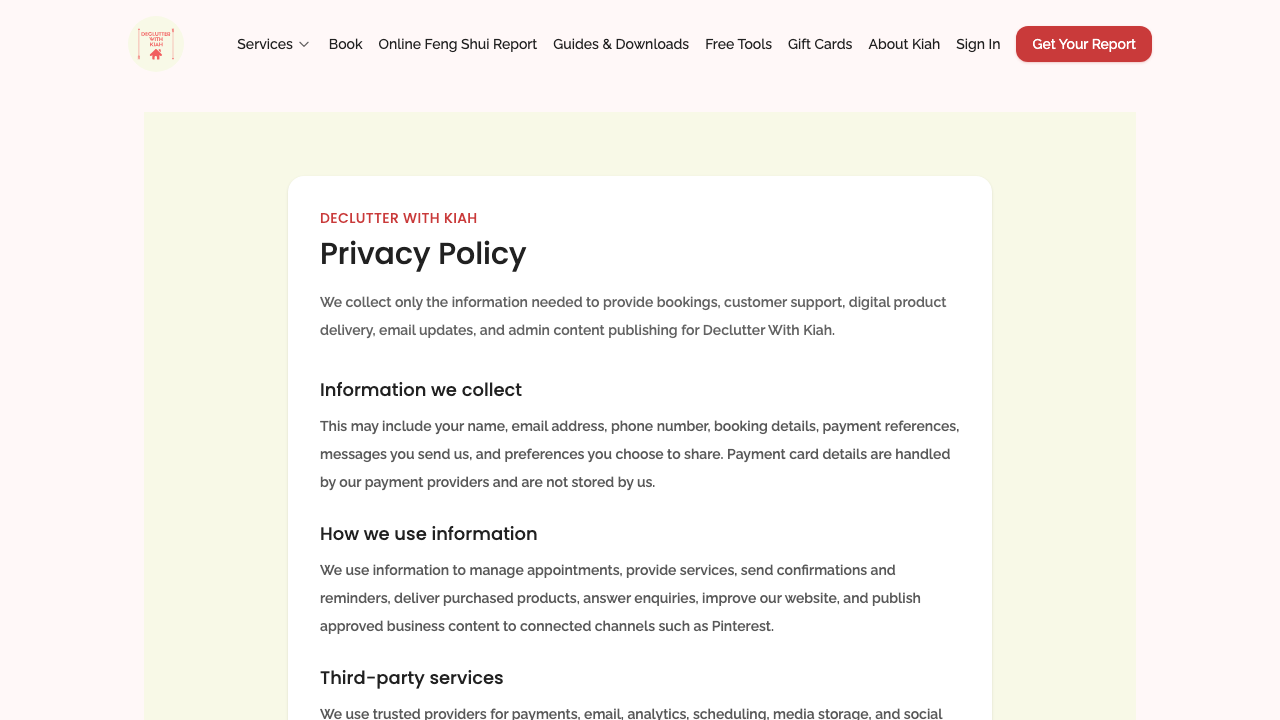 Privacy policy (/privacy-policy) › renders readable content, not a blank shell desktop
