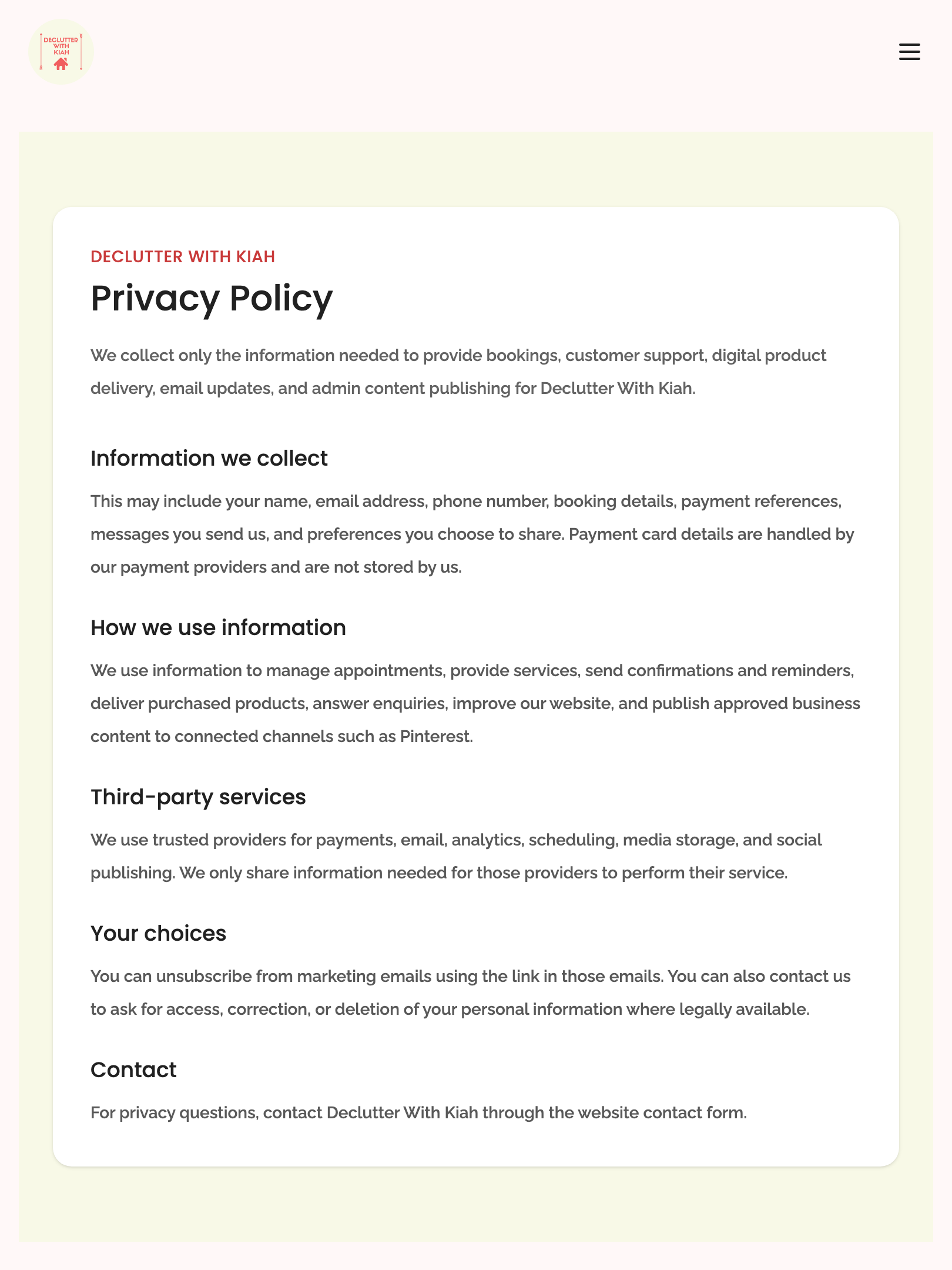 Privacy policy (/privacy-policy) › has exactly one h1 tablet