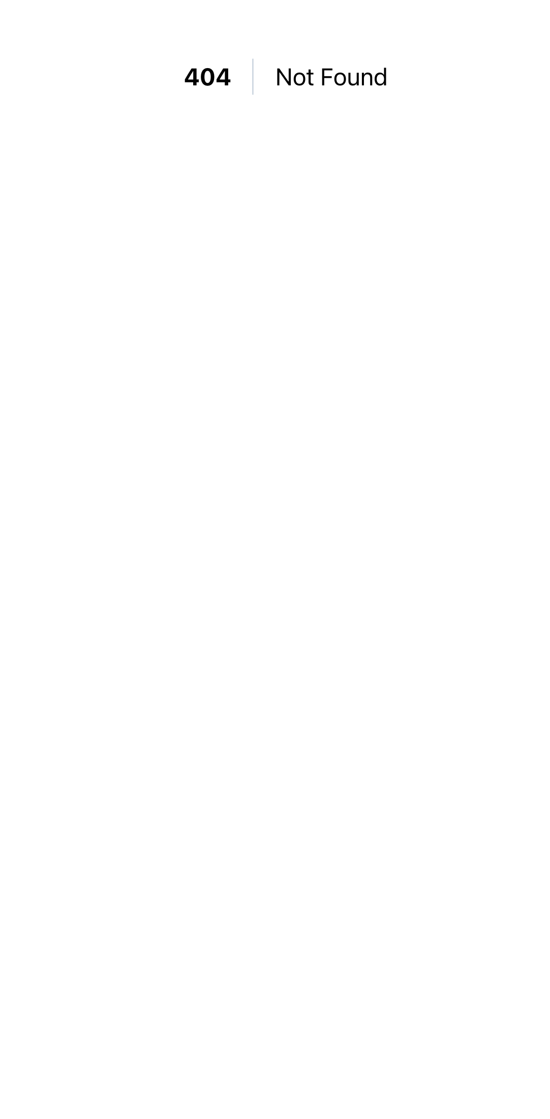 pay-by-link — public pay page › unknown uuid returns 404 mobile
