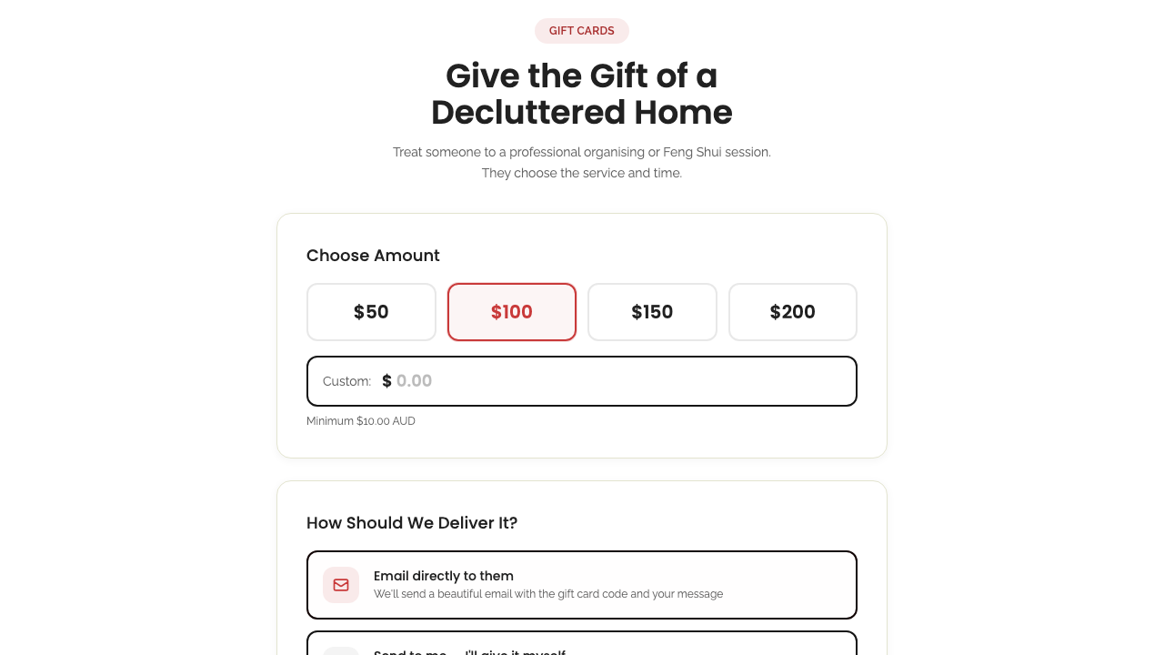 public pages — embed variants › /gift-cards/embed renders the stepper desktop
