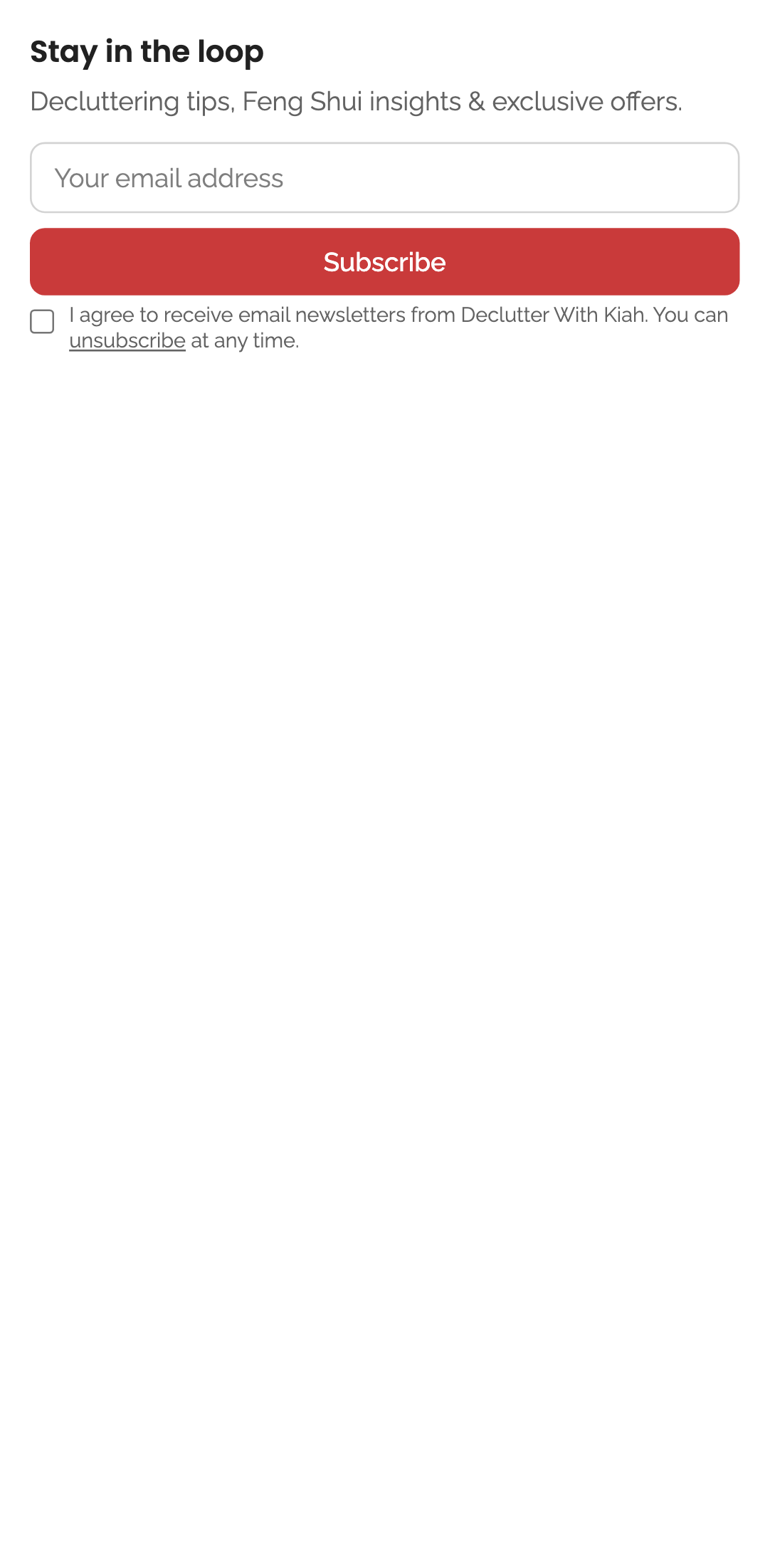 public pages — embed variants › /newsletter/embed renders signup form mobile