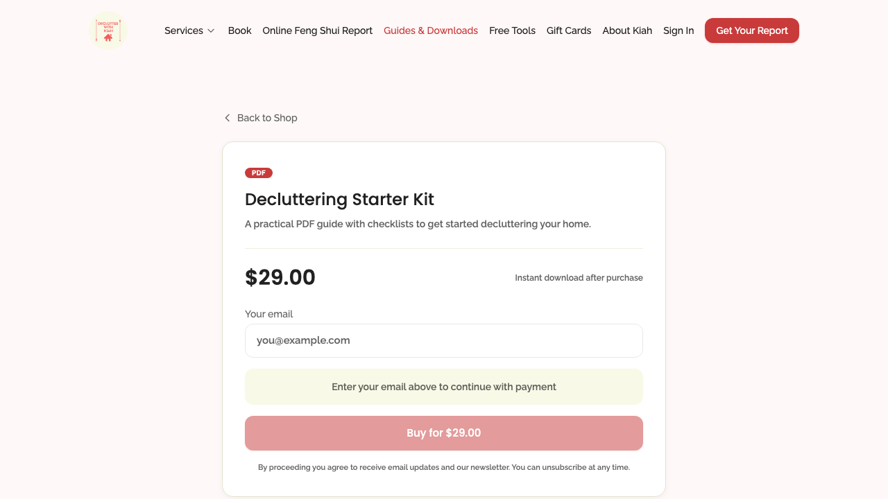 shop — product detail › renders product name and price desktop