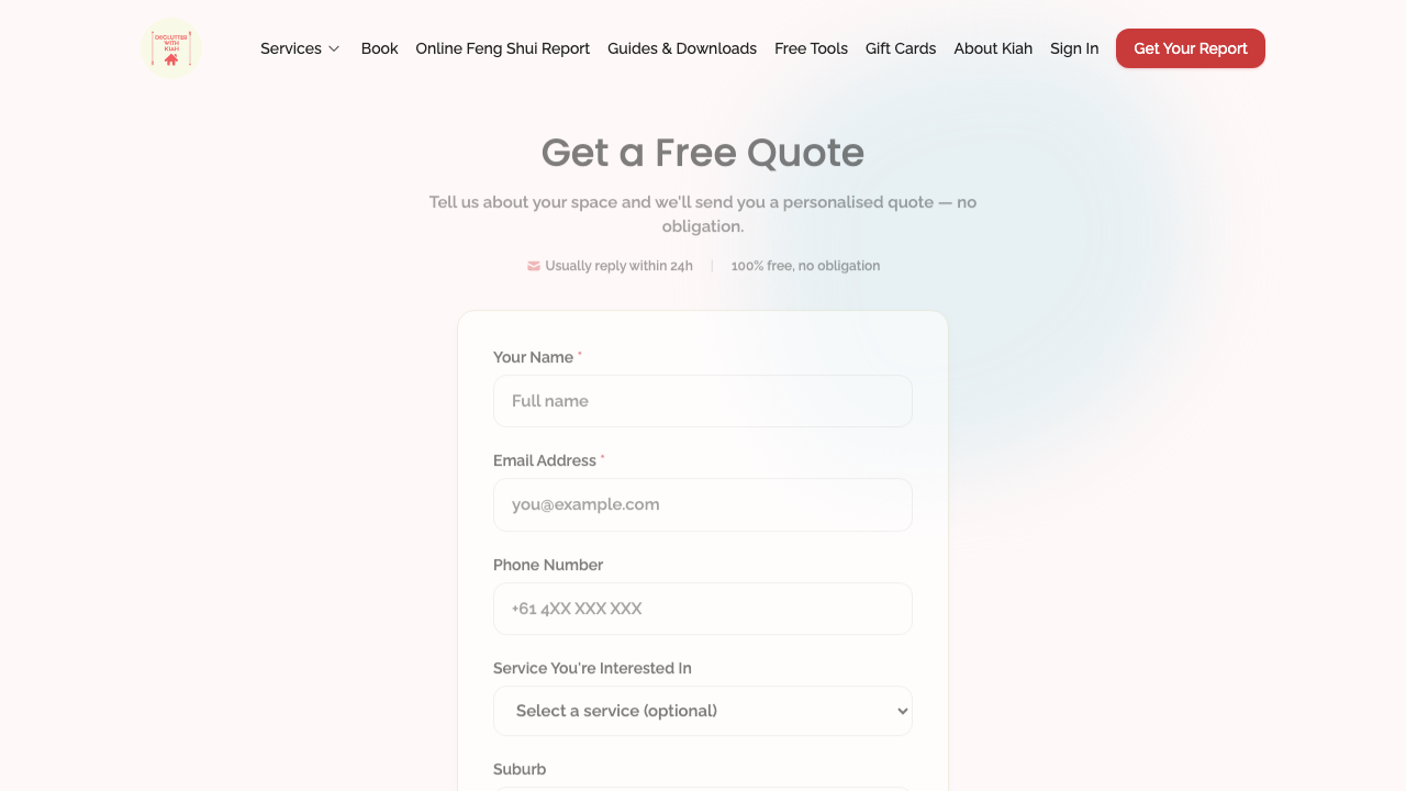 widget popups — quote page standalone › /quote renders the quote form desktop